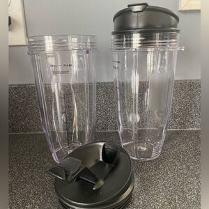 🔥3/$12 NEW (2) 24oz Blender Cups